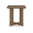 Signature Design by Ashley Pampas Thistle Outdoor End Table