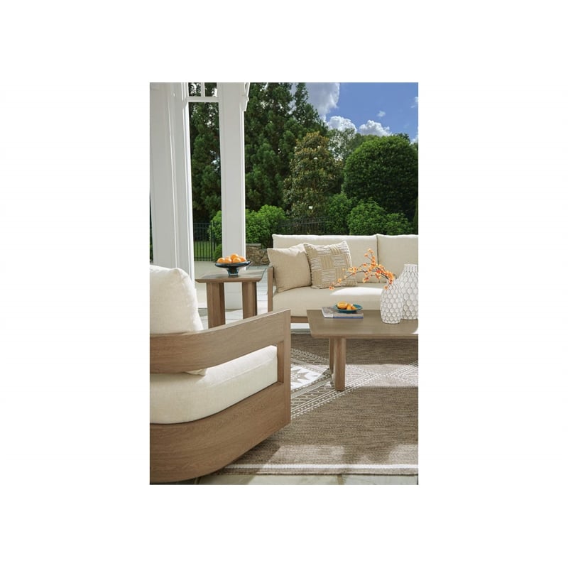 Signature Design by Ashley Pampas Thistle Outdoor End Table