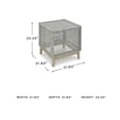 Signature Design by Ashley Hemlock Mica Outdoor End Table