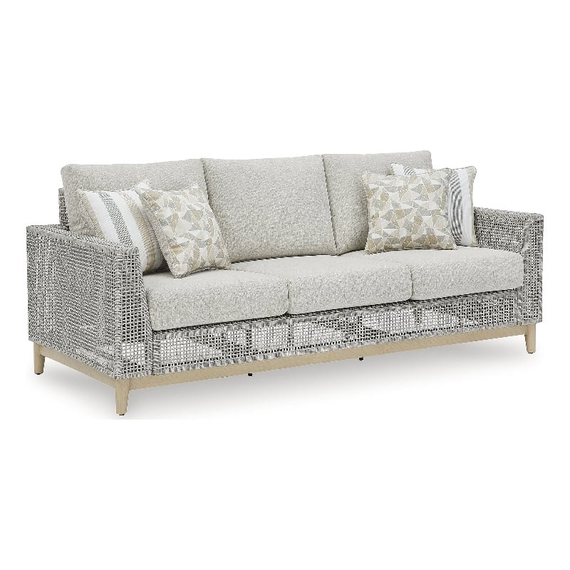 Signature Design by Ashley Hemlock Mica Outdoor Sofa with Cushion
