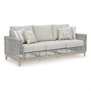 Signature Design by Ashley Hemlock Mica Outdoor Sofa with Cushion