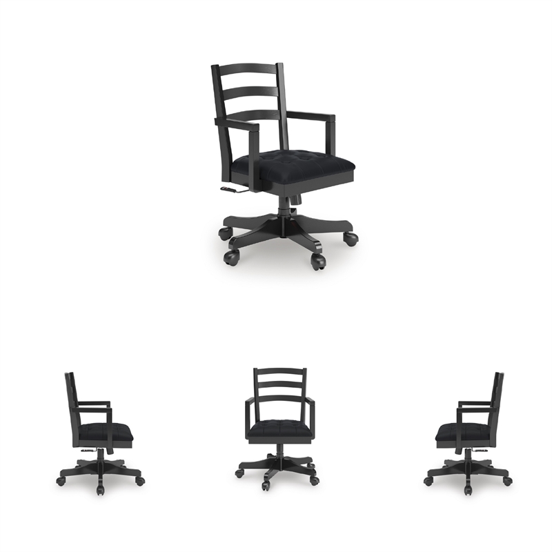 Signature Design by Ashley Correnza Home Office Desk Chair in Black