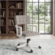 Signature Design by Ashley Roskell Home Office Desk Chair in White