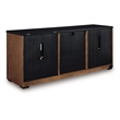 Signature Design by Ashley Halvyn Credenza in Brown