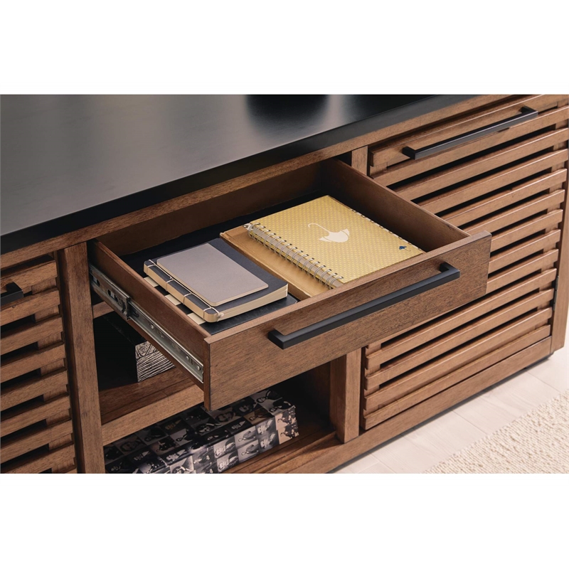 Signature Design by Ashley Halvyn Credenza in Brown