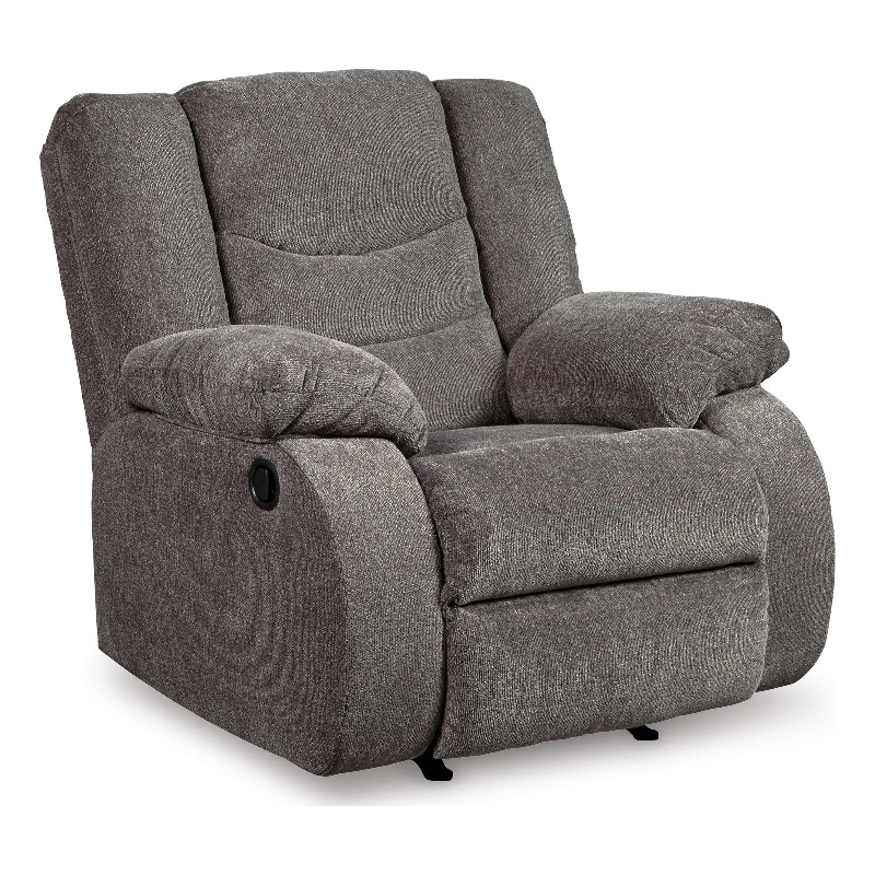 Signature Design by Ashley Larken Hall Recliner in Gray