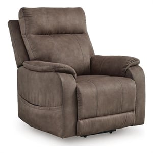 Signature Design by Ashley Selbourne Power Lift Recliner in Espresso