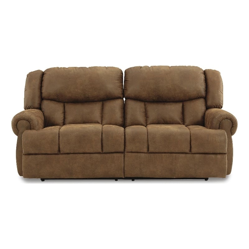 Signature Design by Ashley Corbett Hollow Reclining Sofa in Brown