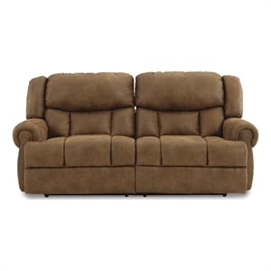 Signature Design by Ashley Corbett Hollow Reclining Sofa in Brown