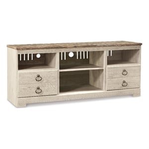 Signature Design by Ashley Briarhollow 64&quot TV Stand for TVs up to 73&quot in White