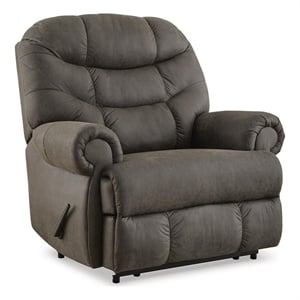 Signature Design by Ashley Bellcroft Recliner in Gunmetal