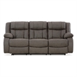 Signature Design by Ashley Trowbridge Lane Reclining Sofa in Gunmetal