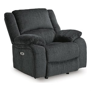 Signature Design by Ashley Calder Row Power Recliner in Slate