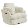 Signature Design by Ashley Driftmere Swivel Glider Recliner in Ivory