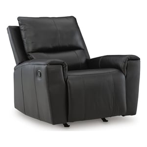 Signature Design by Ashley Cresswell Bay Recliner in Black
