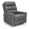 Signature Design by Ashley Thornevale Power Recliner in Gray