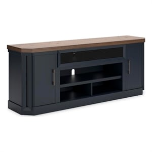 Signature Design by Ashley Bexlor 83&quot TV Stand for TVs up to 95&quot in Blue