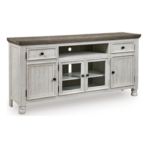 Signature Design by Ashley Brindle Cove 74&quot TV Stand for TVs up to 85&quot in White