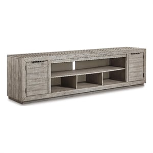 Signature Design by Ashley Tanswell 92&quot TV Stand for TVs up to 105&quot in Gray