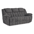 Signature Design by Ashley Solhaven Reclining Sofa in Charcoal