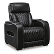 Signature Design by Ashley Valewick Power Recliner in Black