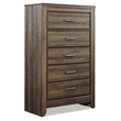 Signature Design by Ashley Juararo 5-Drawer Chest in Dark Brown