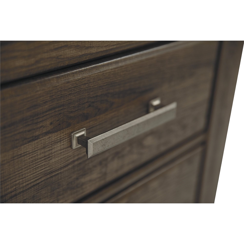 Signature Design by Ashley Juararo 2-Drawer Nightstand in Dark Brown