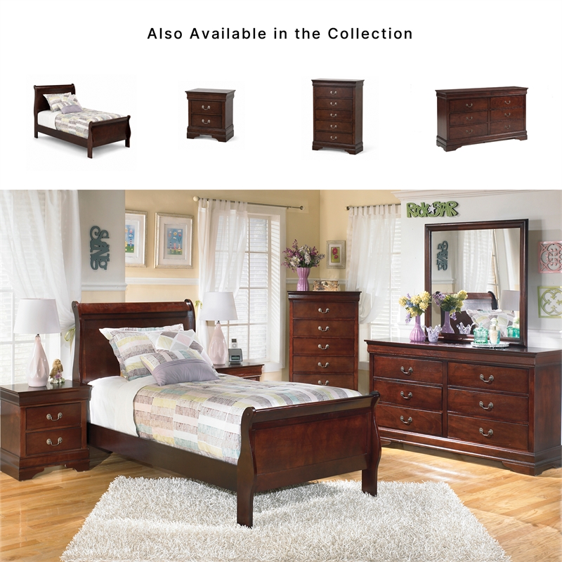 Signature Design by Ashley Alisdair 6-Drawer Double Dresser in Brown