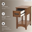 Signature Design by Ashley Furniture Breegin 1 Drawer End Table in Brown