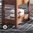 Signature Design by Ashley Furniture Breegin 1 Drawer End Table in Brown