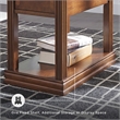 Signature Design by Ashley Furniture Breegin 1 Drawer End Table in Cherry