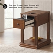 Signature Design by Ashley Furniture Breegin 1 Drawer End Table in Cherry