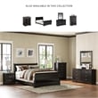 Ashley Furniture Huey Vineyards 2 Drawer Wood Nightstand in Black