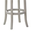 American Woodcrafters Aversa 34-inch Antique White Wood Backless Tall Bar Stool