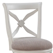 American Woodcrafters Accera 26-inch Swivel Antique White Wood Counter Bar Stool