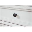 American Woodcrafters Stonebrook Antique White Wood Gentleman's Chest