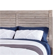 American Woodcrafters Aurora White-washed Wood Queen Panel Headboard