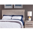 American Woodcrafters Aurora White-washed Wood Queen Panel Headboard