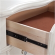 American Woodcrafters Rodanthe Dove White Wood Dresser and Mirror