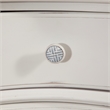 American Woodcrafters Rodanthe Dove White Wood Dresser and Mirror