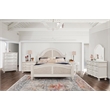 American Woodcrafters Rodanthe Dove White Wood Dresser and Mirror