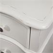 American Woodcrafters Rodanthe Dove White Wood Dresser and Mirror
