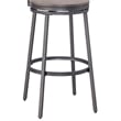 American Woodcrafters Stockton Gray Metal Swivel 30
