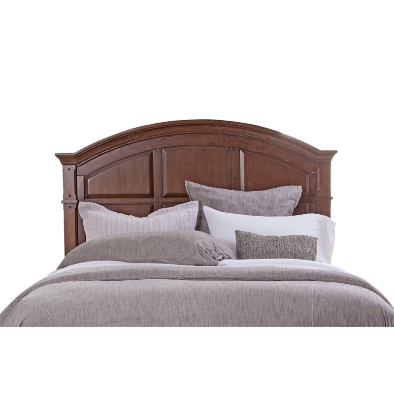 American Woodcrafters Sedona Cinnamon Cherry King Size Wood Panel Headboard