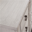 American Woodcrafters Salter Path Wood 9-Drawer Triple Dresser in Oyster White