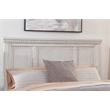 American Woodcrafters Salter Path Wood King Panel Headboard in Oyster White