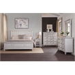 Salter Path Oyster White Wood 1-Drawer Storage Farmhouse Nightstand