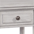 Salter Path Oyster White Wood 1-Drawer Storage Farmhouse Nightstand