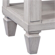 Salter Path Oyster White Wood 1-Drawer Storage Farmhouse Nightstand