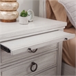Salter Path Oyster White Wood 3-Drawer Farmhouse Style Nightstand